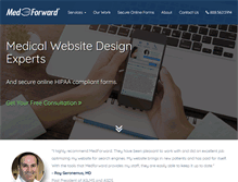Tablet Screenshot of medforward.com